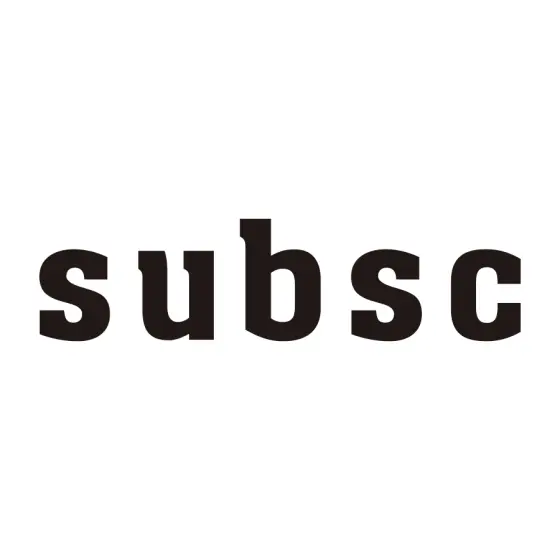実績画像 subscのロゴ